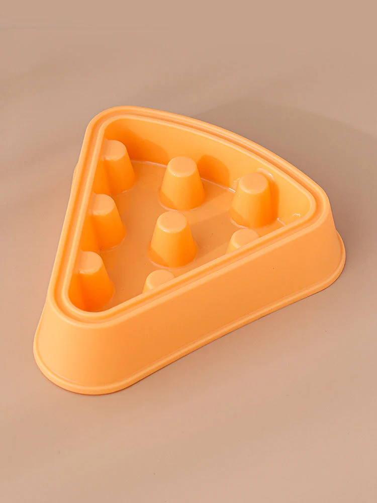 Pizza Shape Slow Feeding Pet Bowl - Image 5