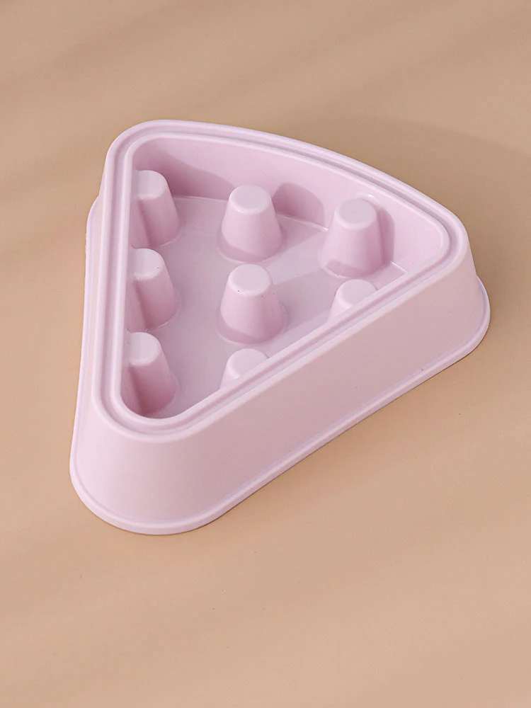 Pizza Shape Slow Feeding Pet Bowl - Image 6