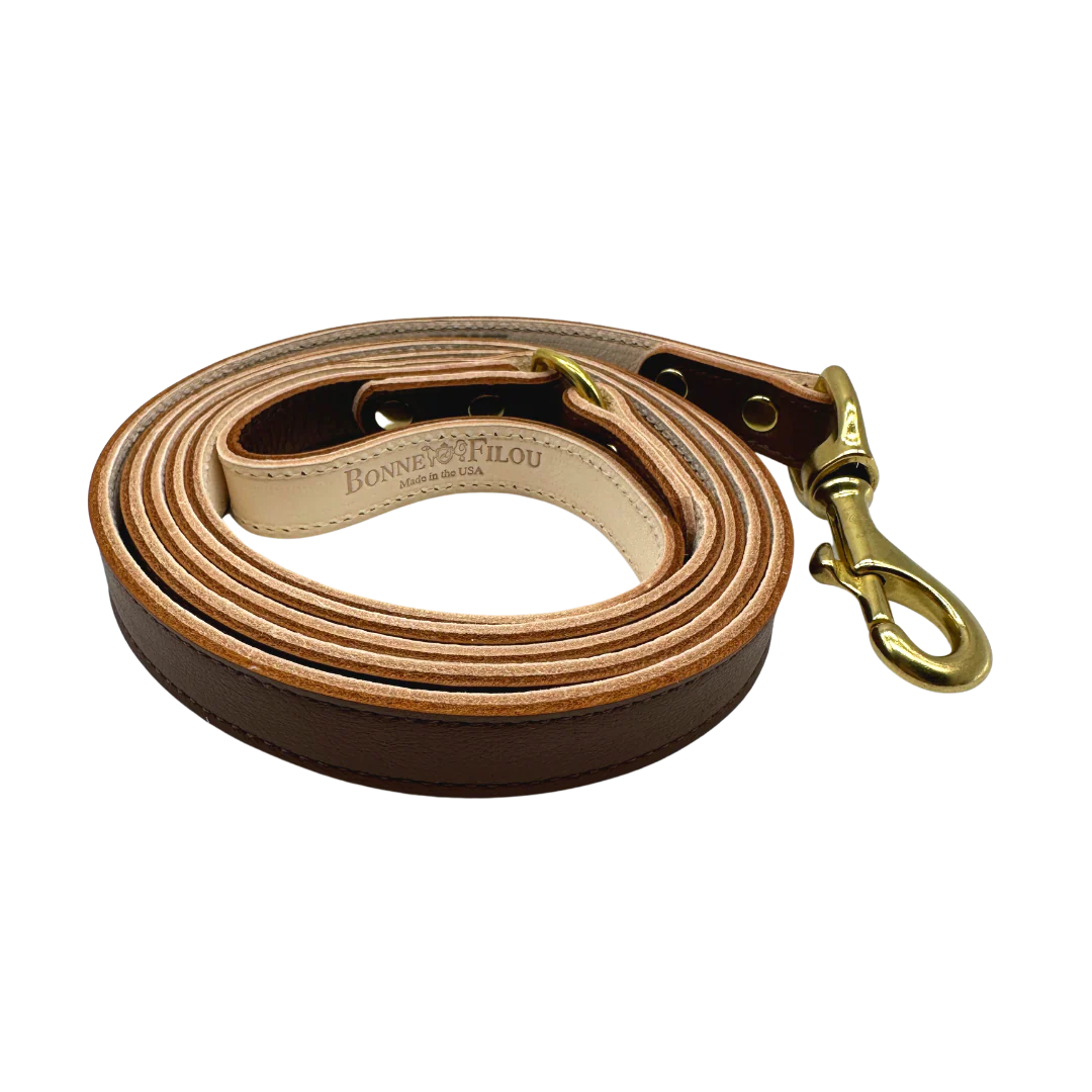 Plain Leather Dog Leashes - Image 8