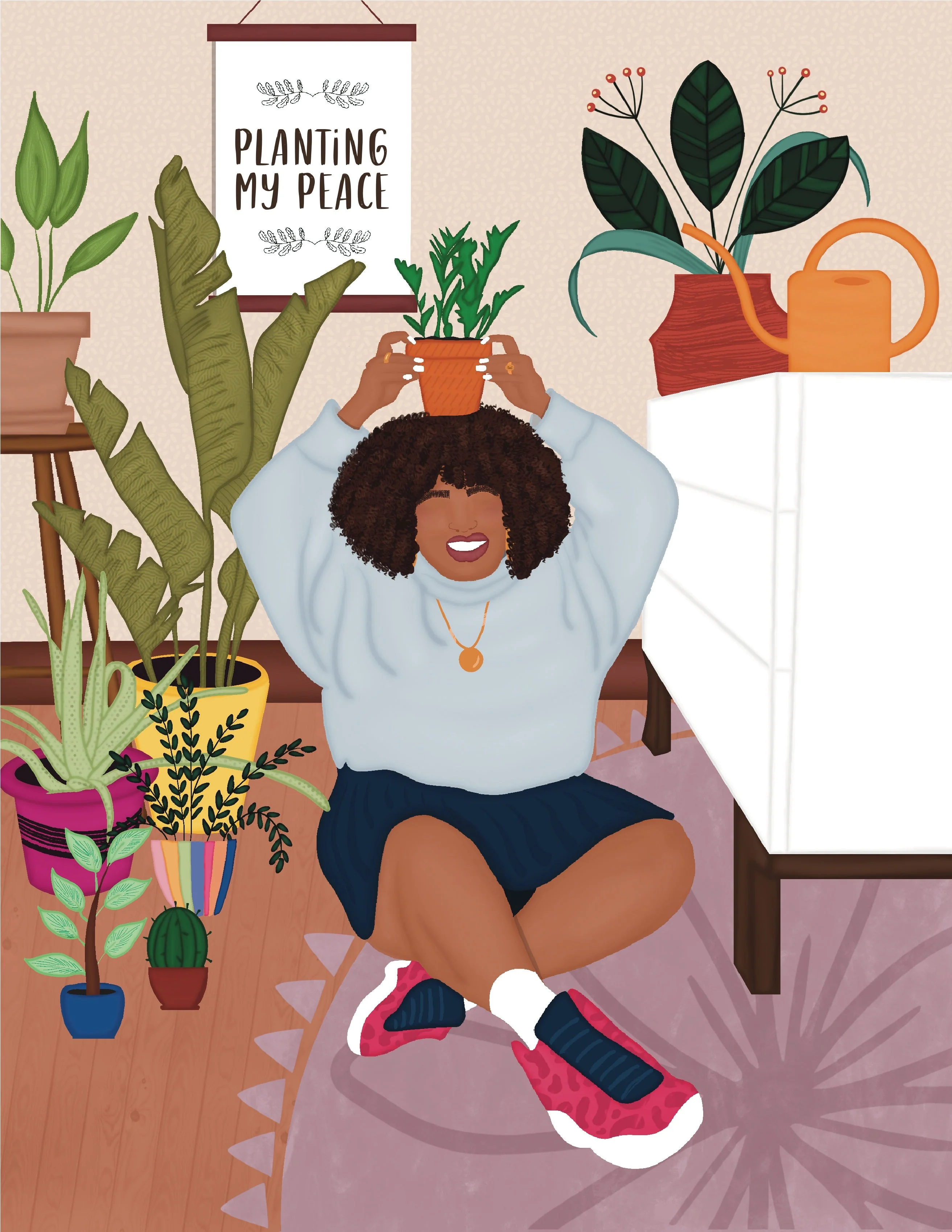 Planting Peace | 48 Piece Puzzle & Candle Gift Set - Image 3