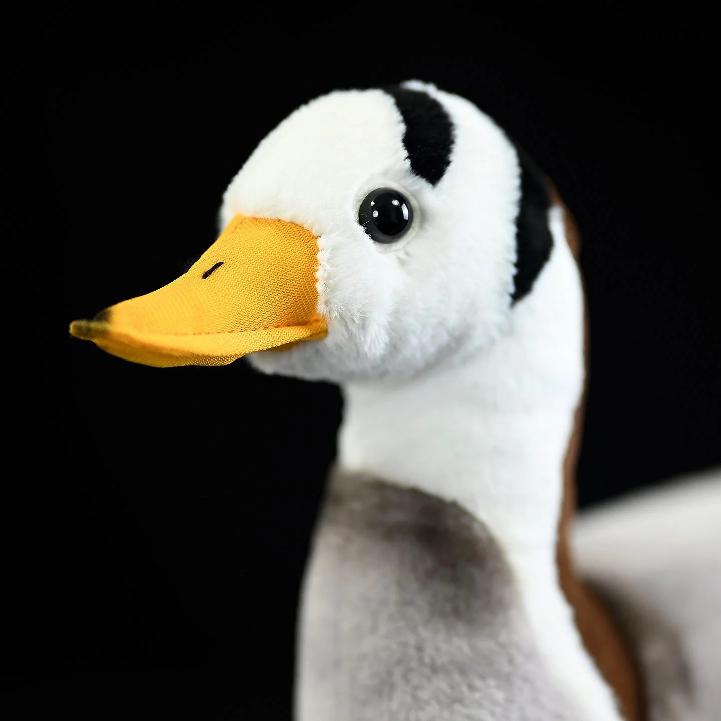 Plumage Toy Of The Brant Bird, White-headed Goose Doll - Image 2