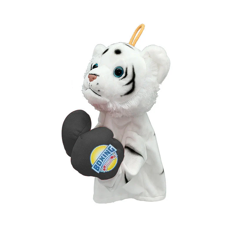 Plush Boxing Hand Puppet Dinosaur Toy Animal Sound - Image 3