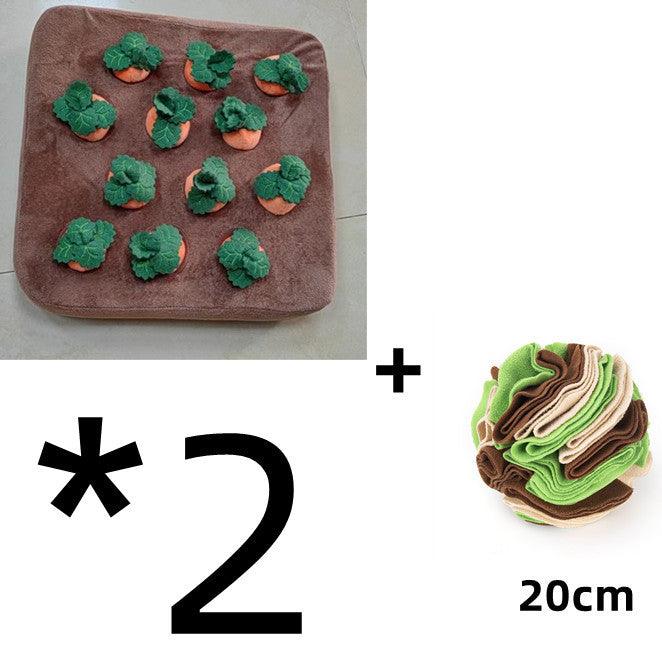 Plush Carrot Pet Snuffle Mat - Image 10