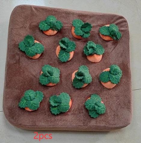 Plush Carrot Pet Snuffle Mat - Image 11