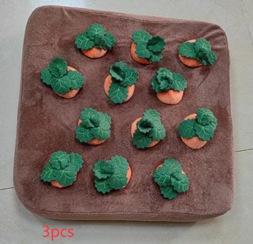 Plush Carrot Pet Snuffle Mat - Image 12