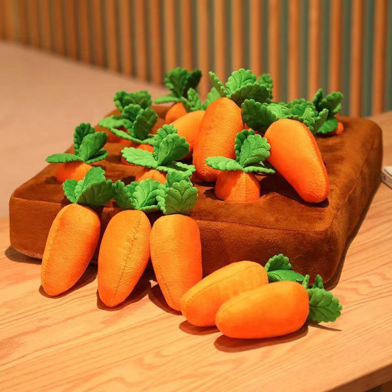 Plush Carrot Pet Snuffle Mat - Image 4
