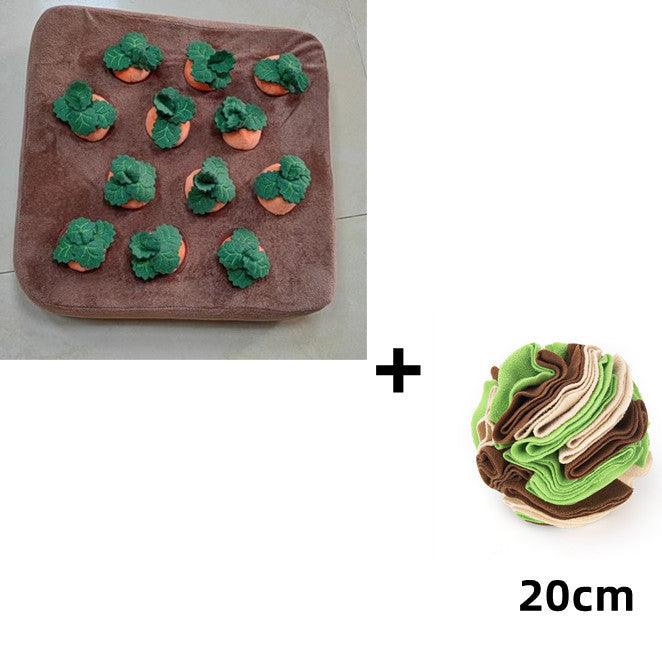 Plush Carrot Pet Snuffle Mat - Image 8