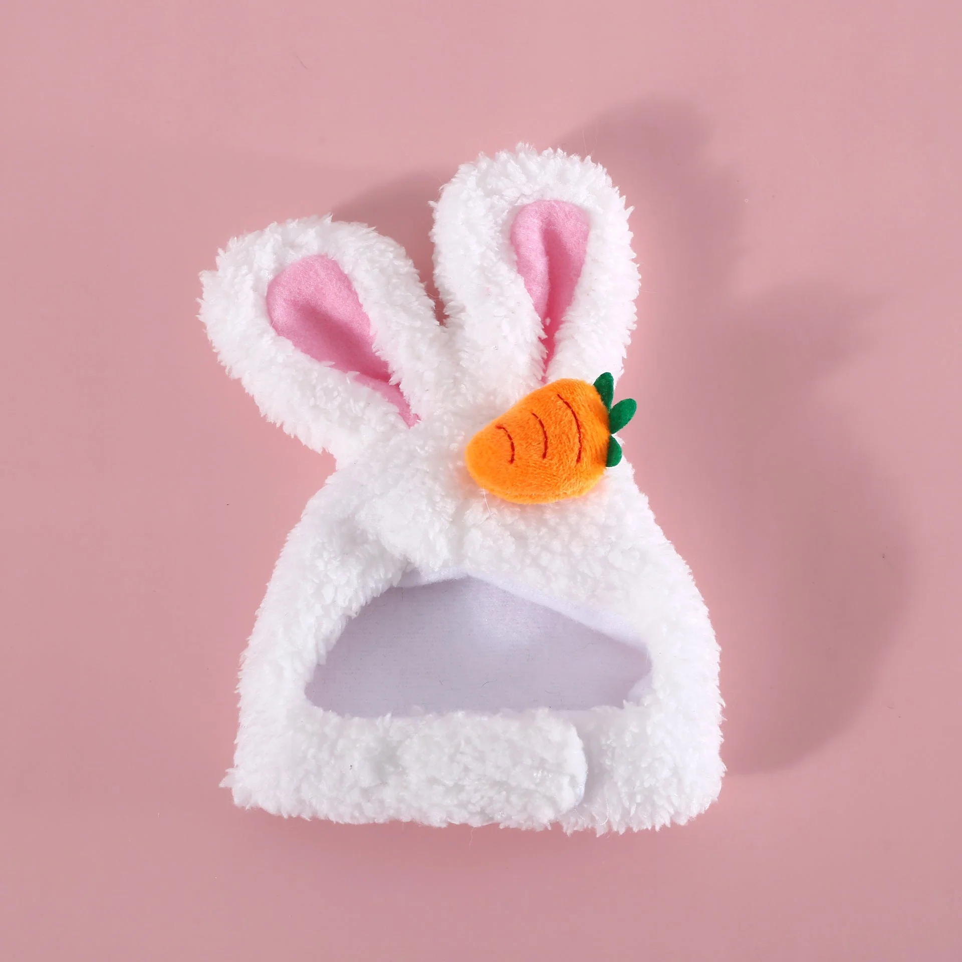 Plush Cartoon Rabbit Ears Cute Pet Headwear - Image 6