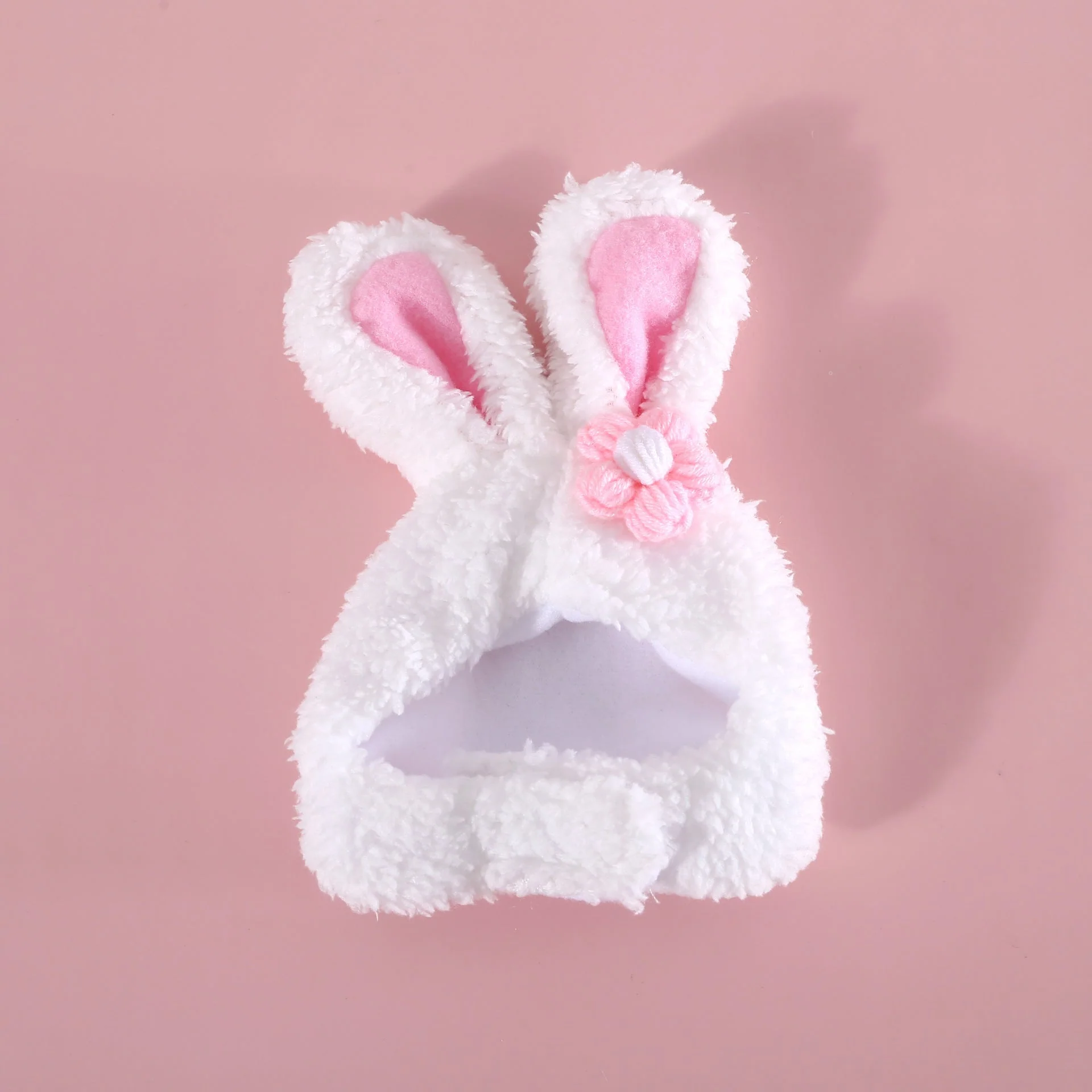 Plush Cartoon Rabbit Ears Cute Pet Headwear - Image 7