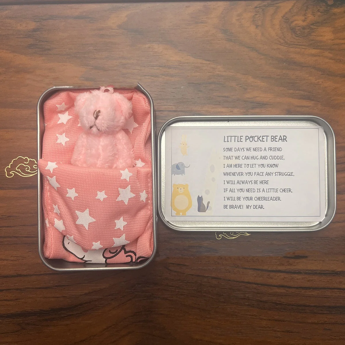 Plush Mini Bear Toy Gift - Image 2