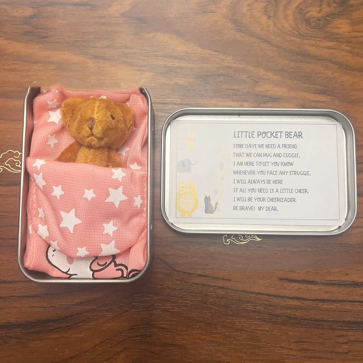 Plush Mini Bear Toy Gift - Image 3