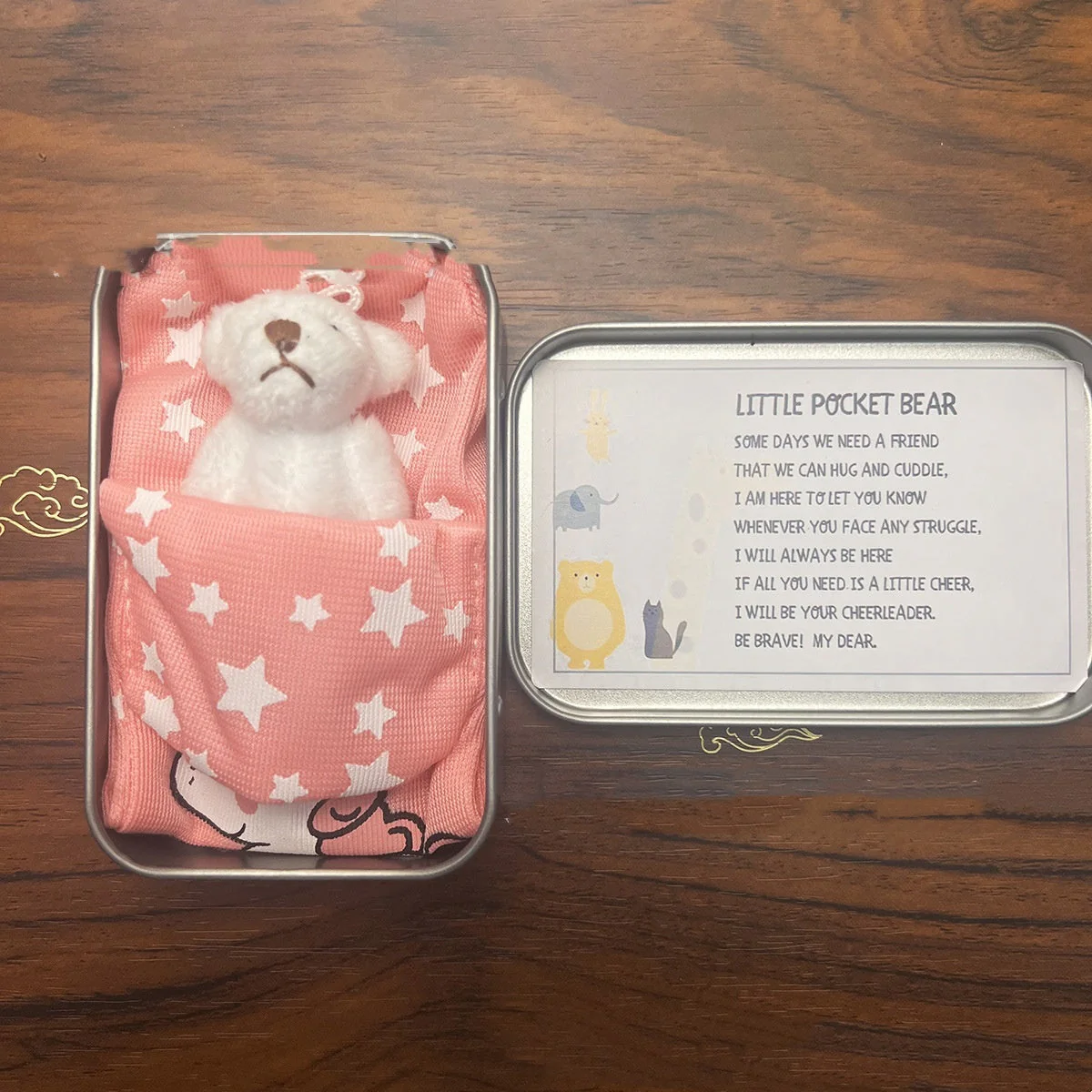 Plush Mini Bear Toy Gift - Image 4