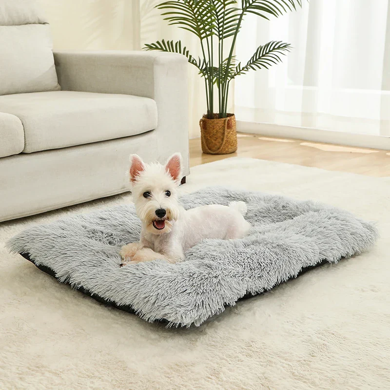 Plush Soft Dog & Cat Bed – Cozy Pet Sleeping Sofa - Image 2
