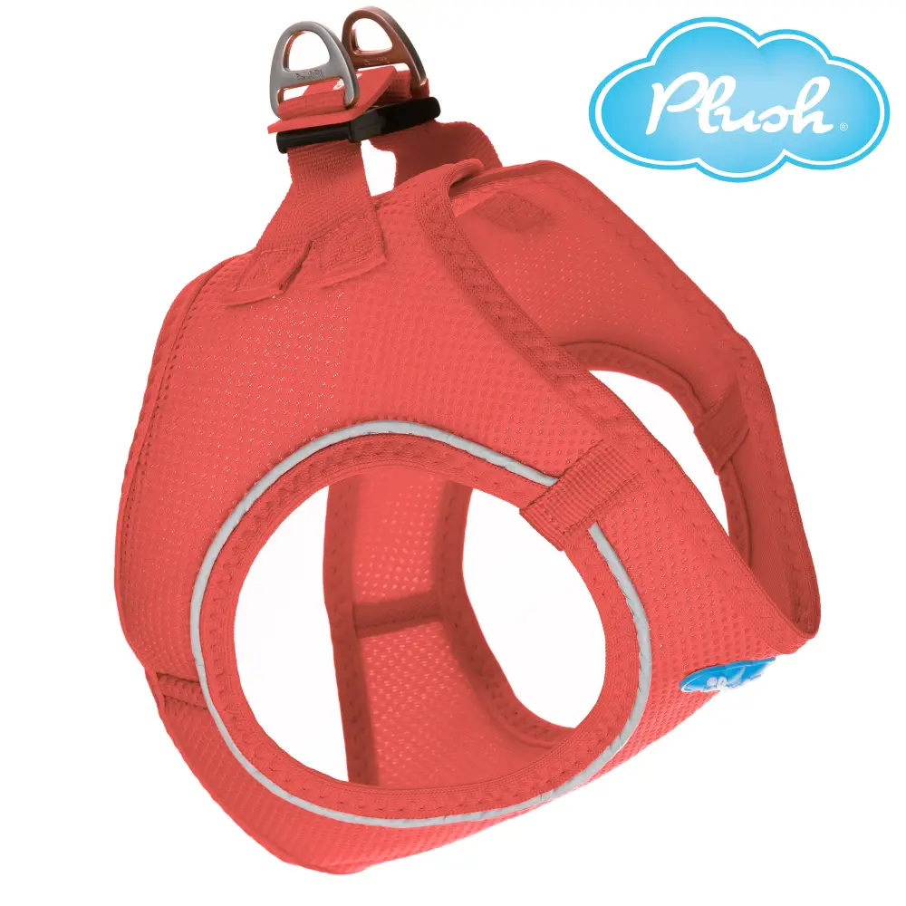 Plush Step In Air Mesh Harness - BubbleGum Pink - Image 2