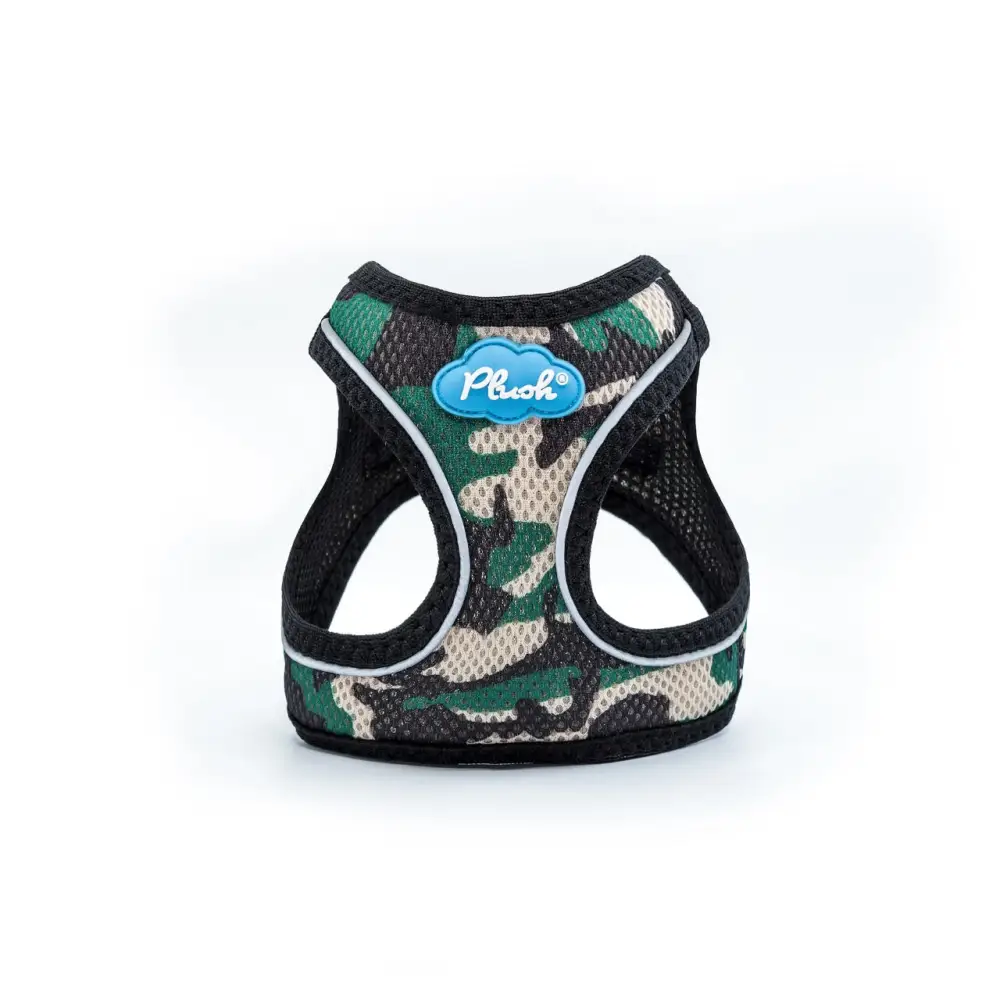 Plush Step In Air Mesh Harness - Camo - Image 2