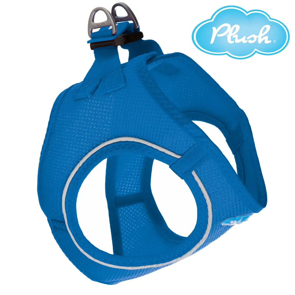 Plush Step In Air Mesh Harness - Lapis Blue - Image 2
