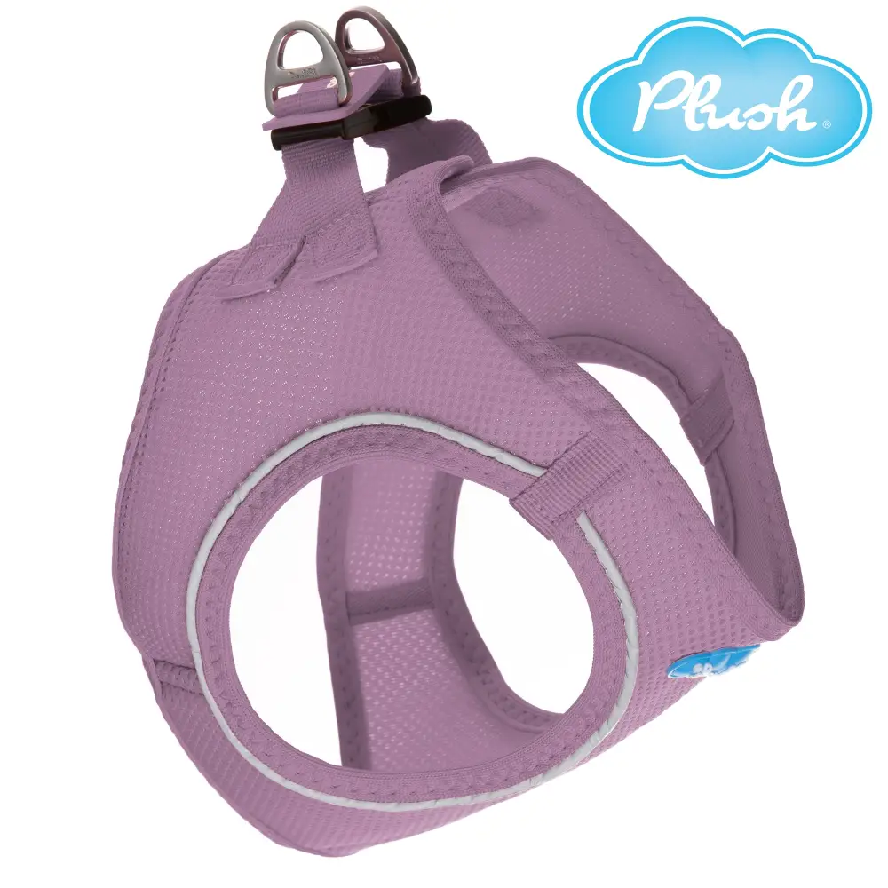 Plush Step In Air Mesh Harness - Lavender Frost - Image 2