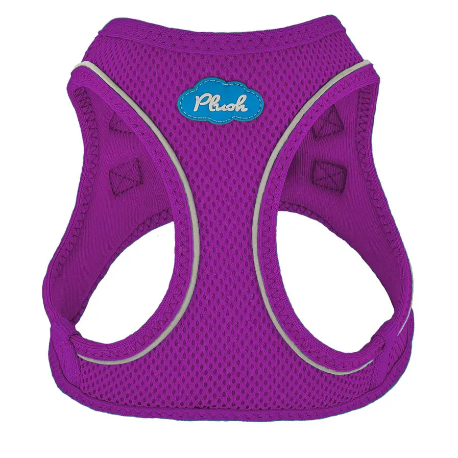 Plush Step In Air Mesh Harness - Purple - Image 2