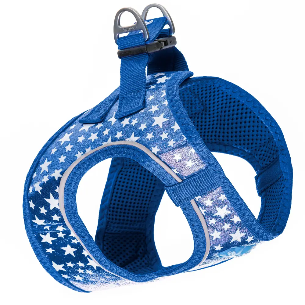 Plush Step In Glitter Glow Harness - Navy - Image 3