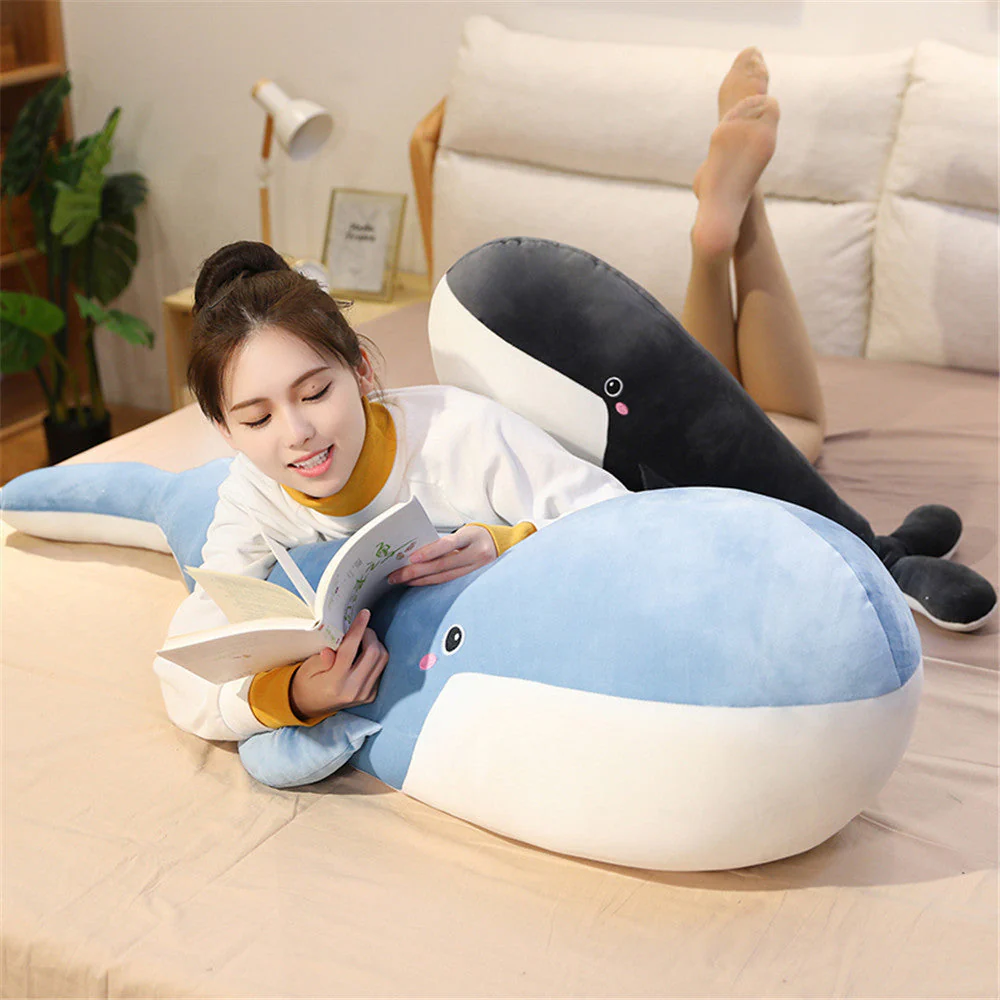 Plush Toy Cute Shark Doll Sleeping Pillow - Image 2