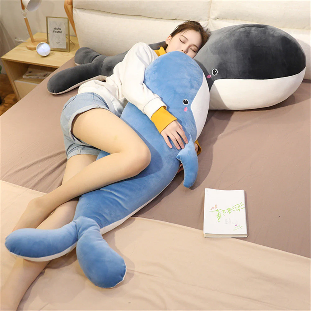 Plush Toy Cute Shark Doll Sleeping Pillow - Image 3