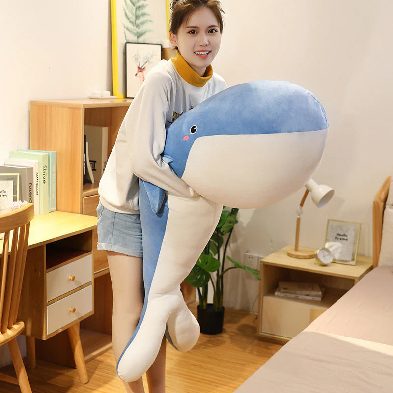 Plush Toy Cute Shark Doll Sleeping Pillow - Image 5