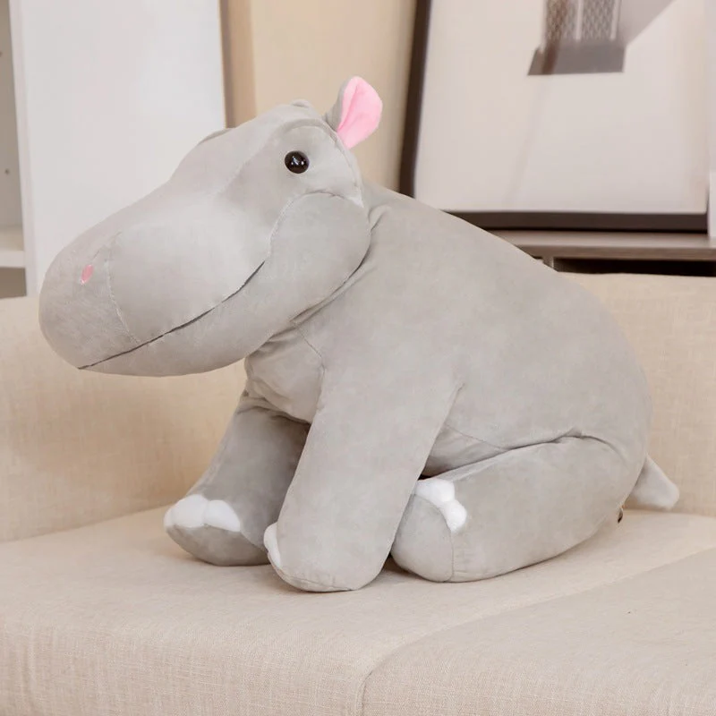 Plush Toy Hippo Doll Children's Day Gift Pillow - Image 5