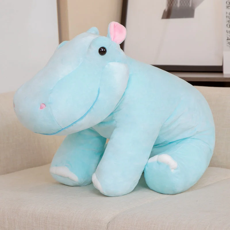 Plush Toy Hippo Doll Children's Day Gift Pillow - Image 6