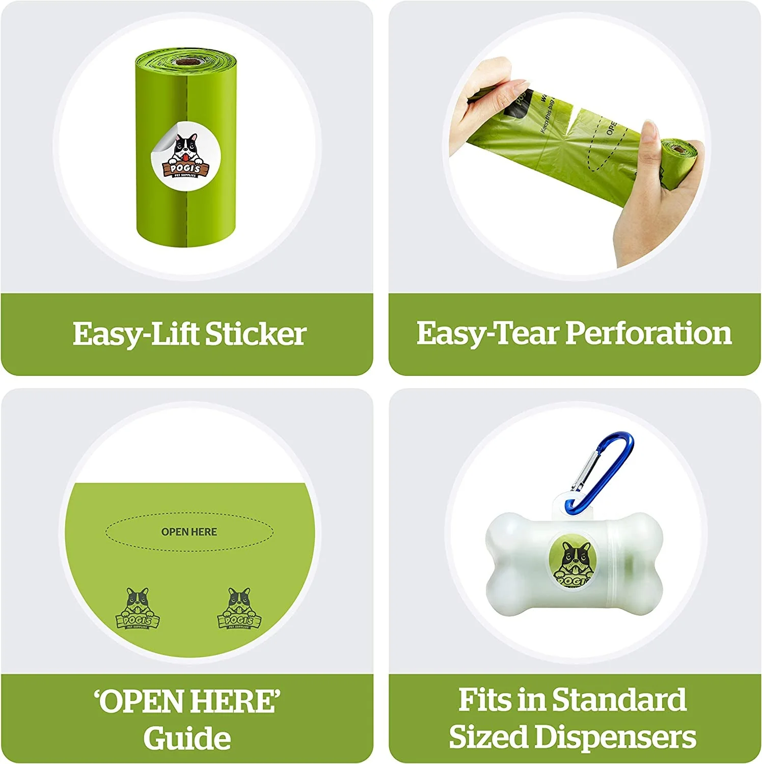 Pogi’S Dog Poop Bags - 10 Rolls (150 Doggie Poop Bags) - Image 4