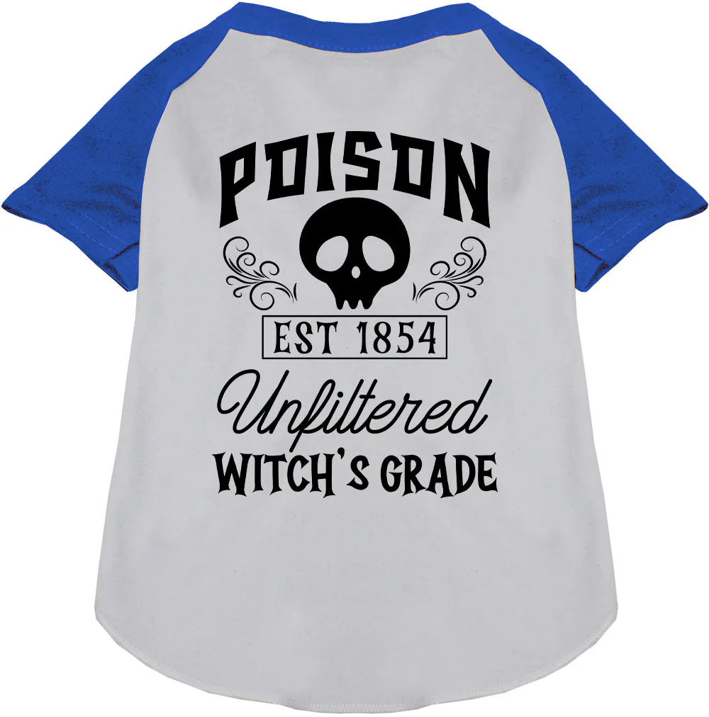 Poison Bottle Costume Pet Raglan Shirt - Image 4