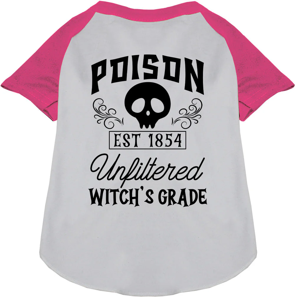 Poison Bottle Costume Pet Raglan Shirt - Image 5