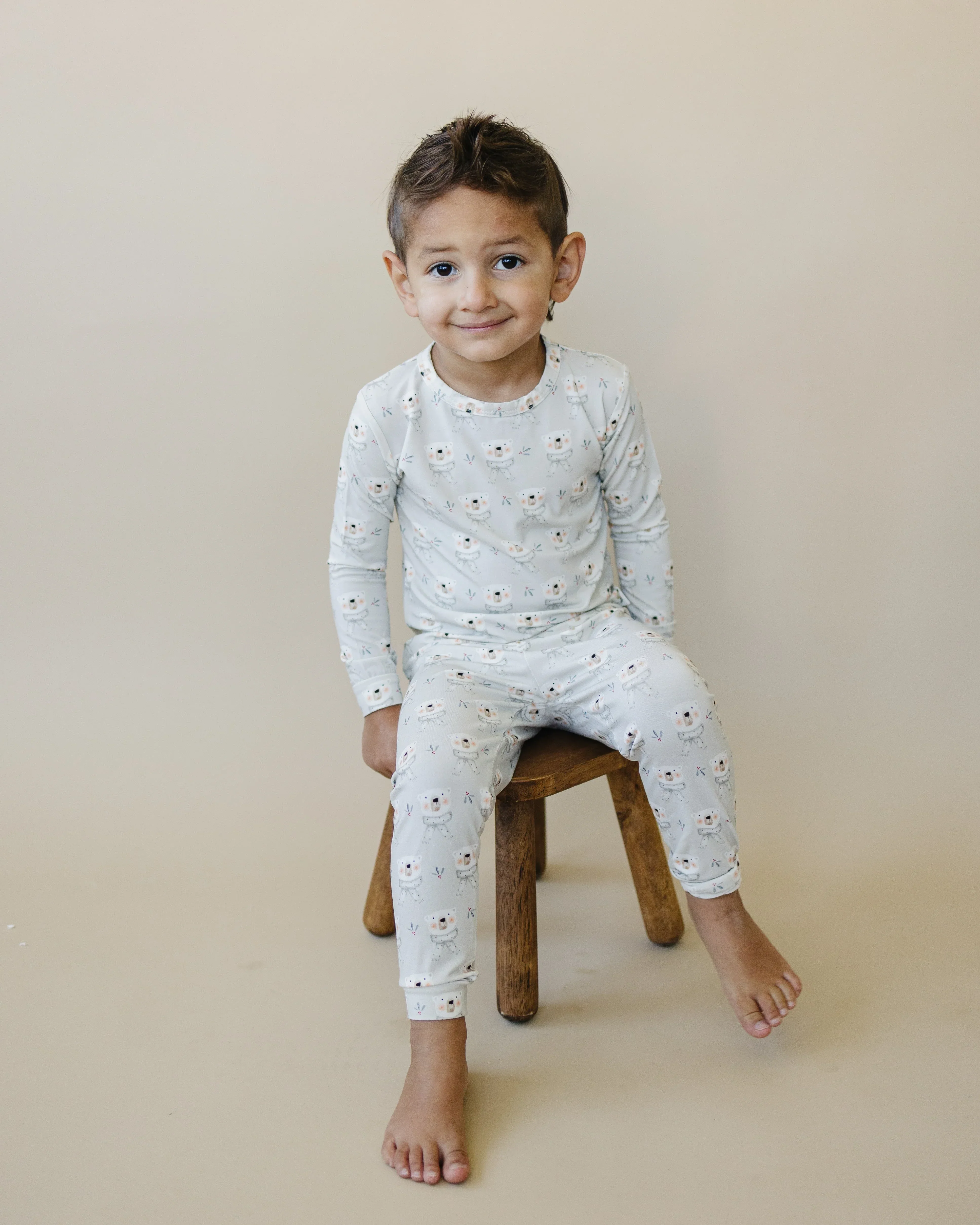 Polar Bear 2pc Bamboo Pajamas - Image 12