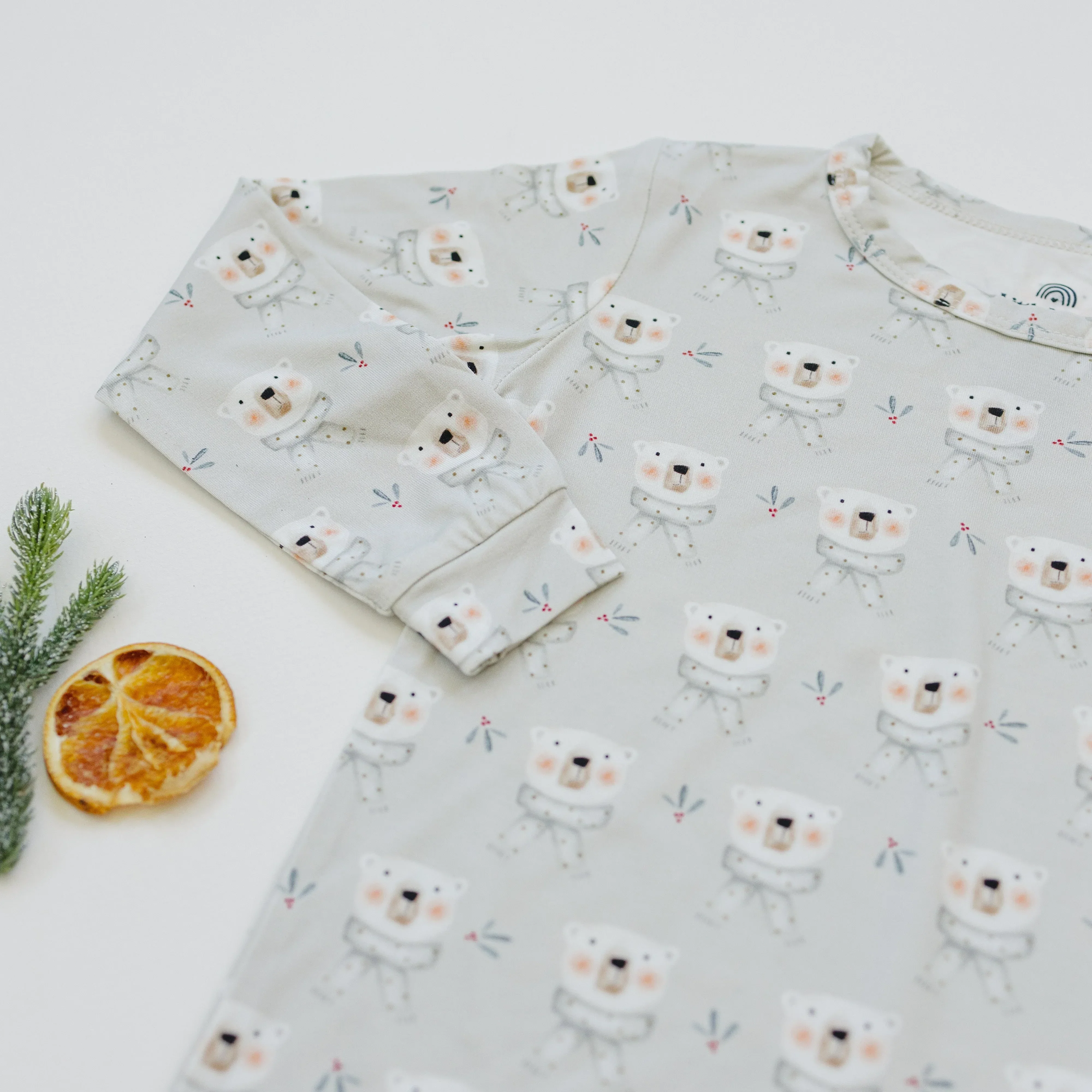 Polar Bear 2pc Bamboo Pajamas - Image 13