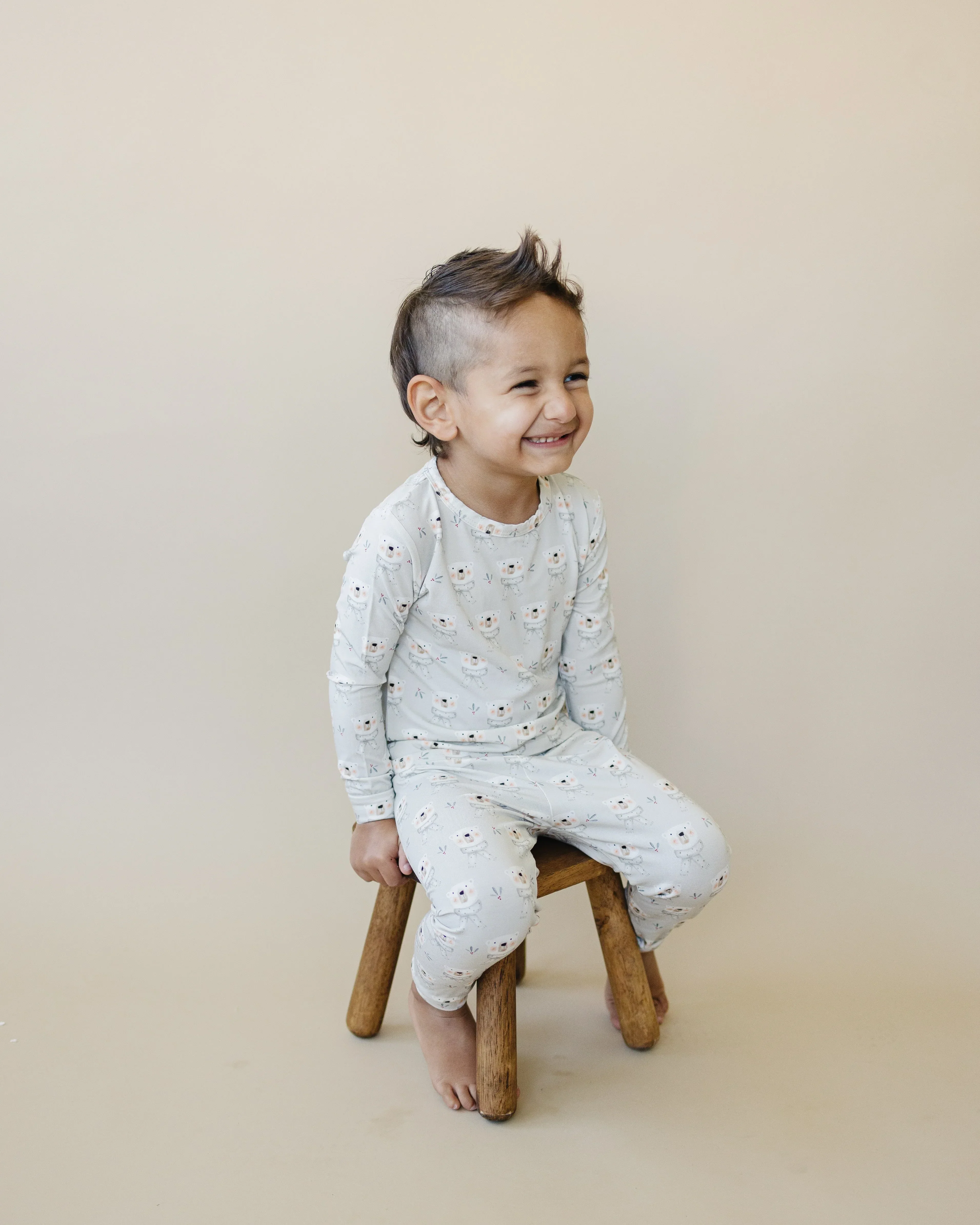 Polar Bear 2pc Bamboo Pajamas - Image 18
