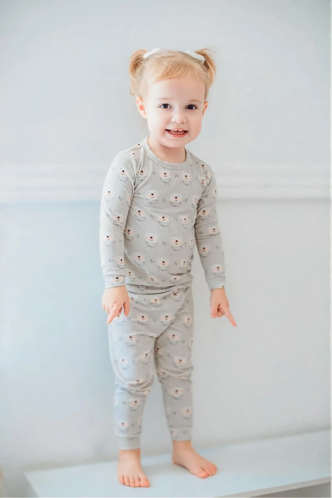 Polar Bear 2pc Bamboo Pajamas - Image 3