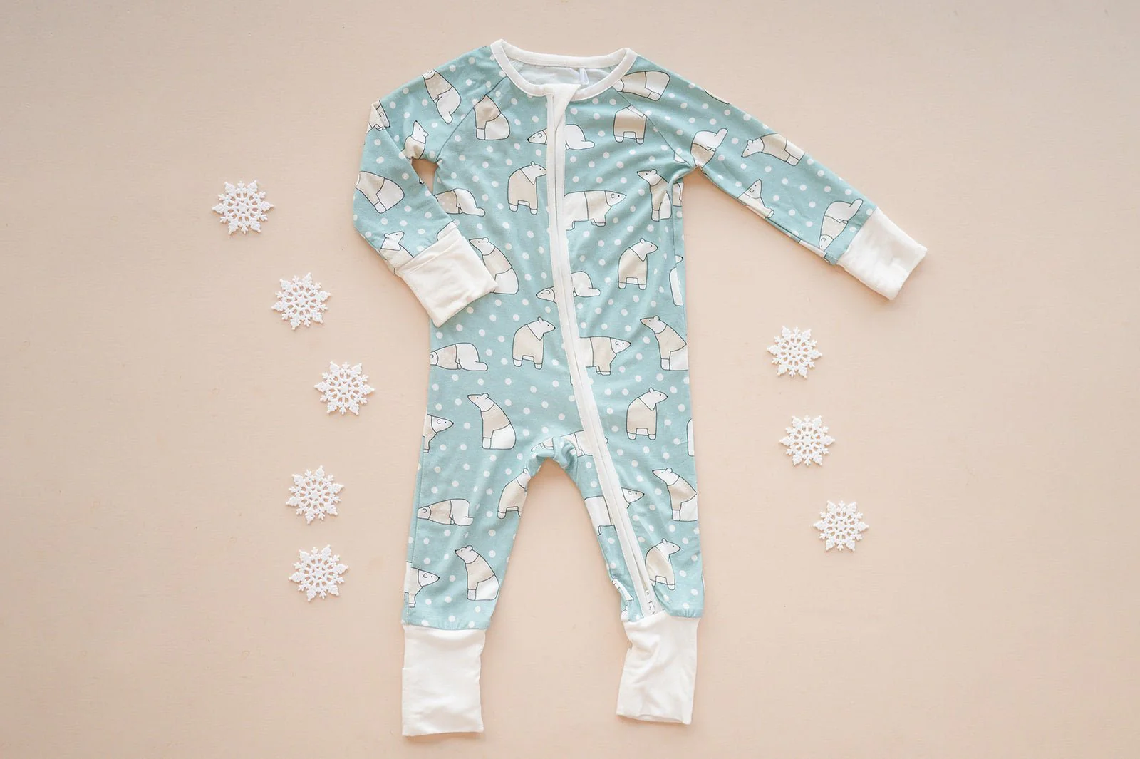 Polar Bears (Convertible Zip Footies) - Image 3