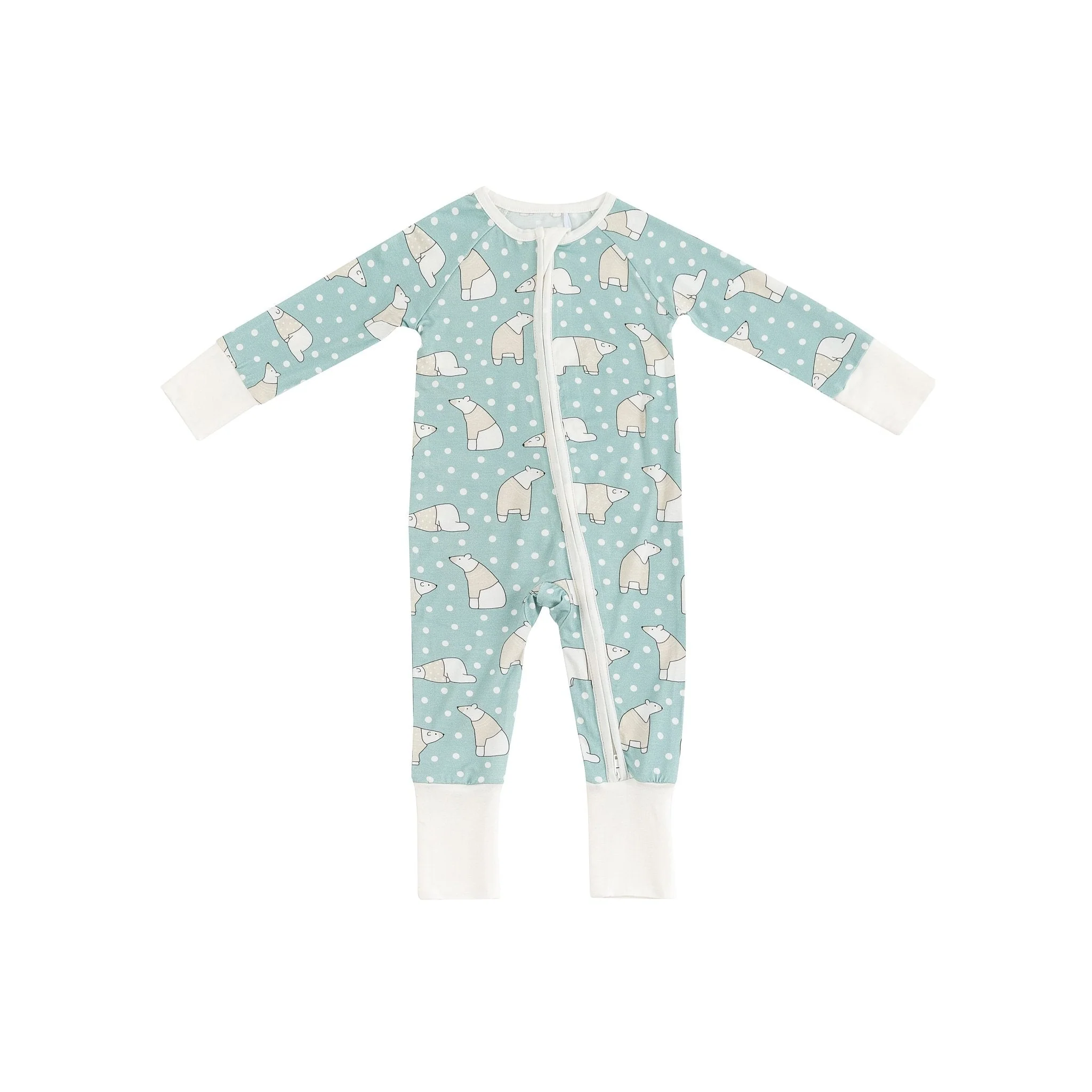 Polar Bears (Convertible Zip Footies) - Image 4