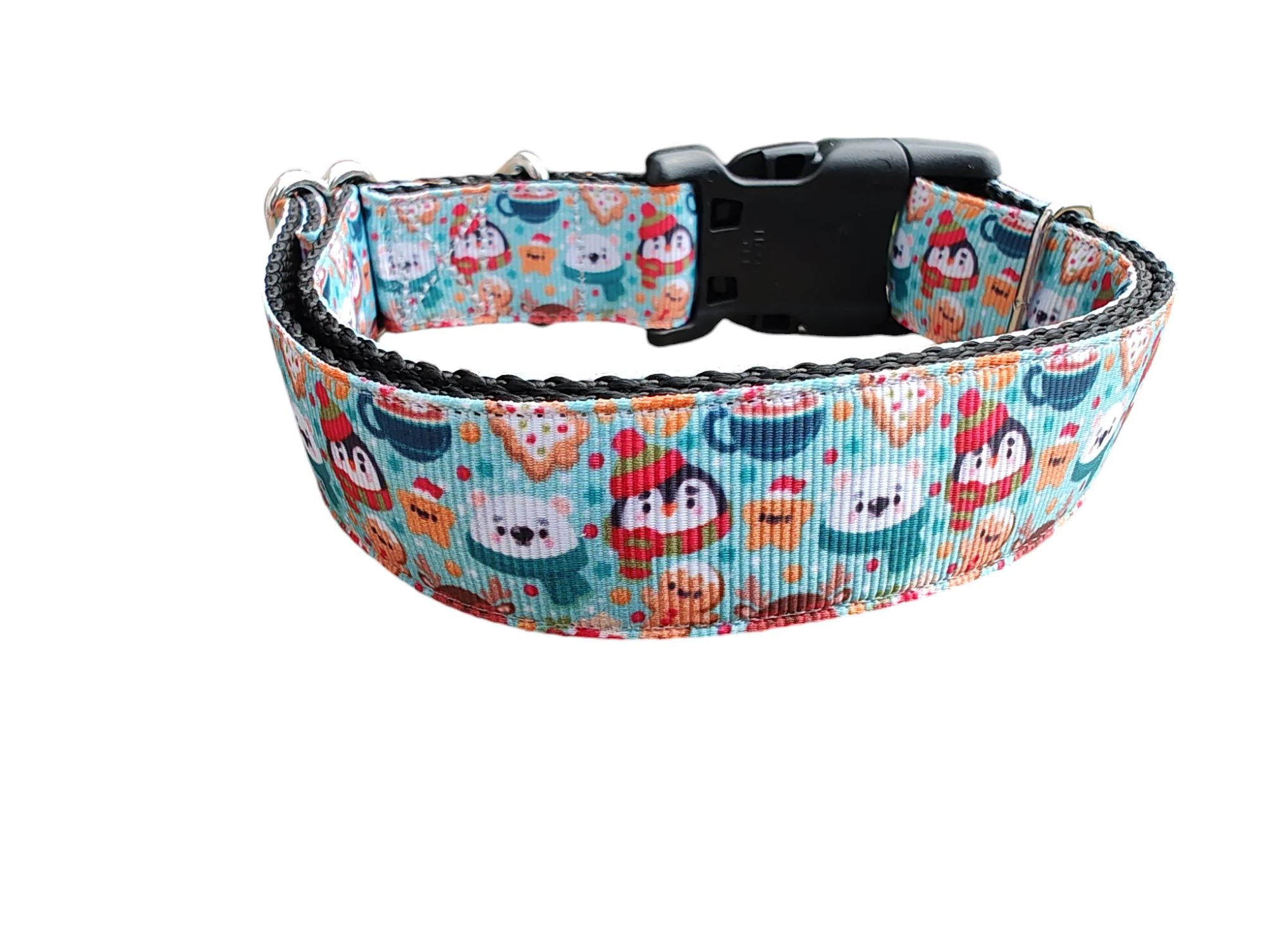 Polar Friends Christmas Nylon Dog Collar - Image 2