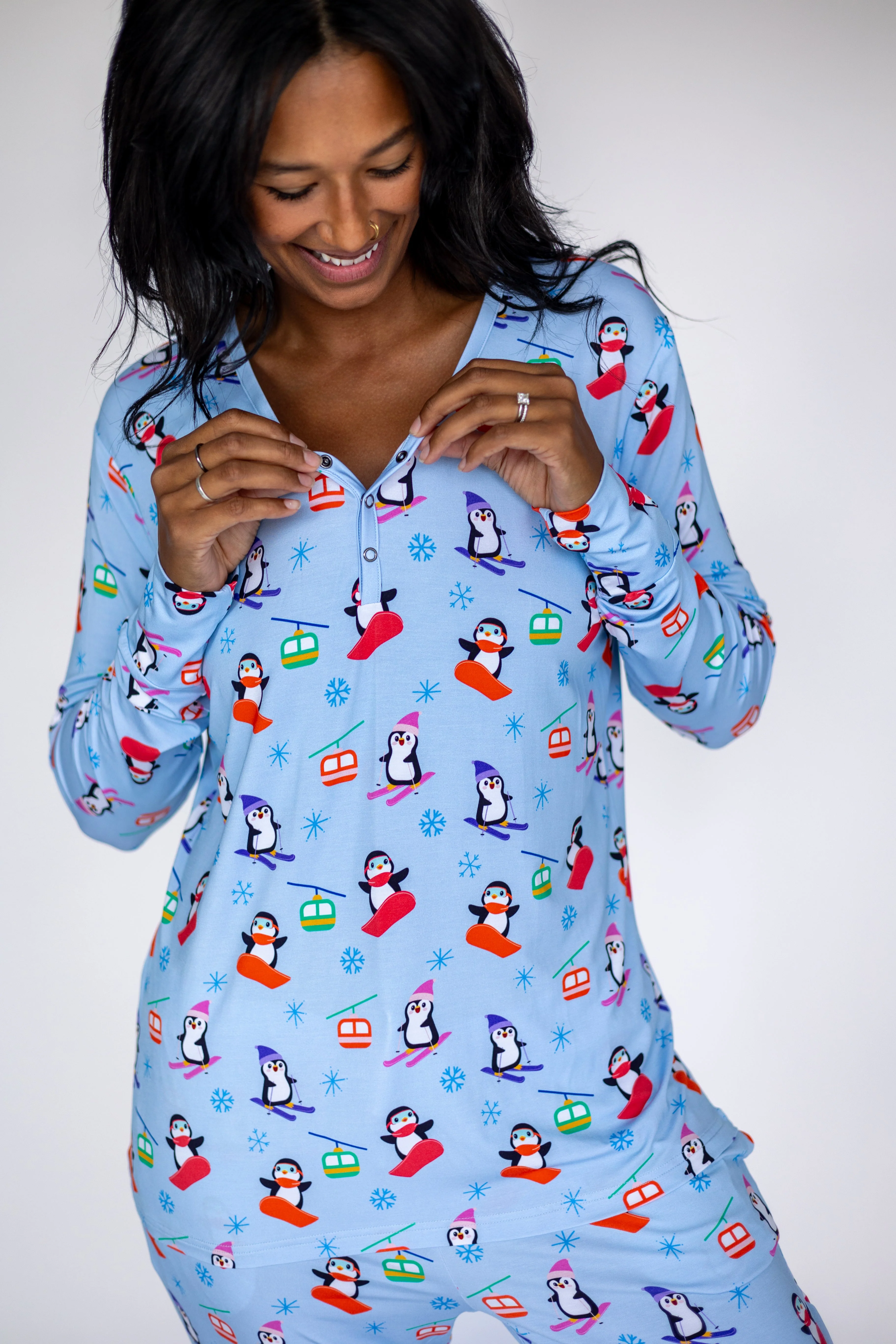 Polar Penguin Women’s Pajama Set - Image 2