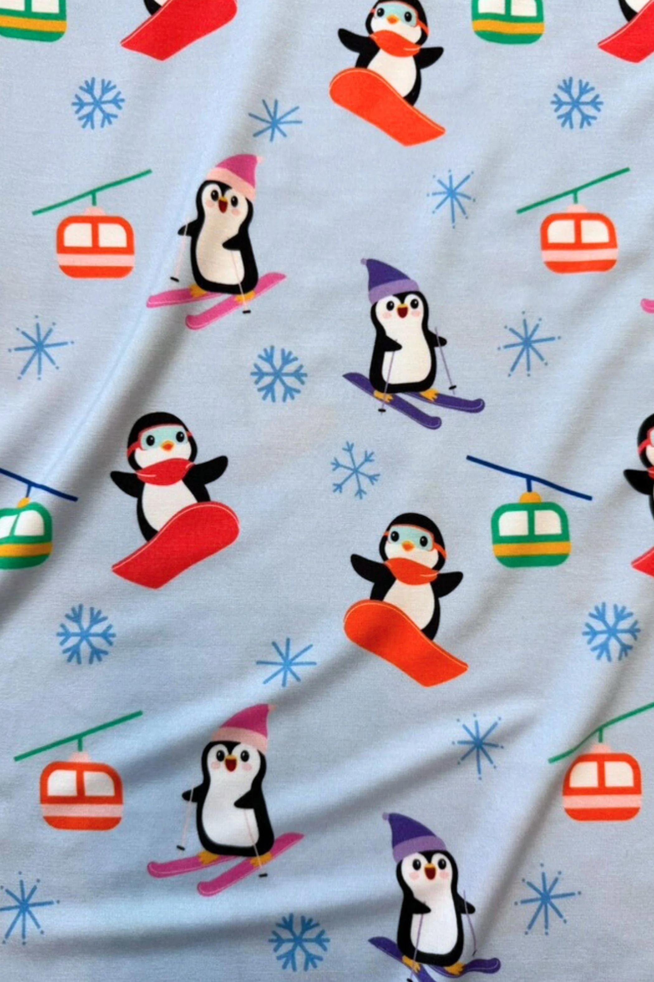 Polar Penguins Newborn Bow - Image 2
