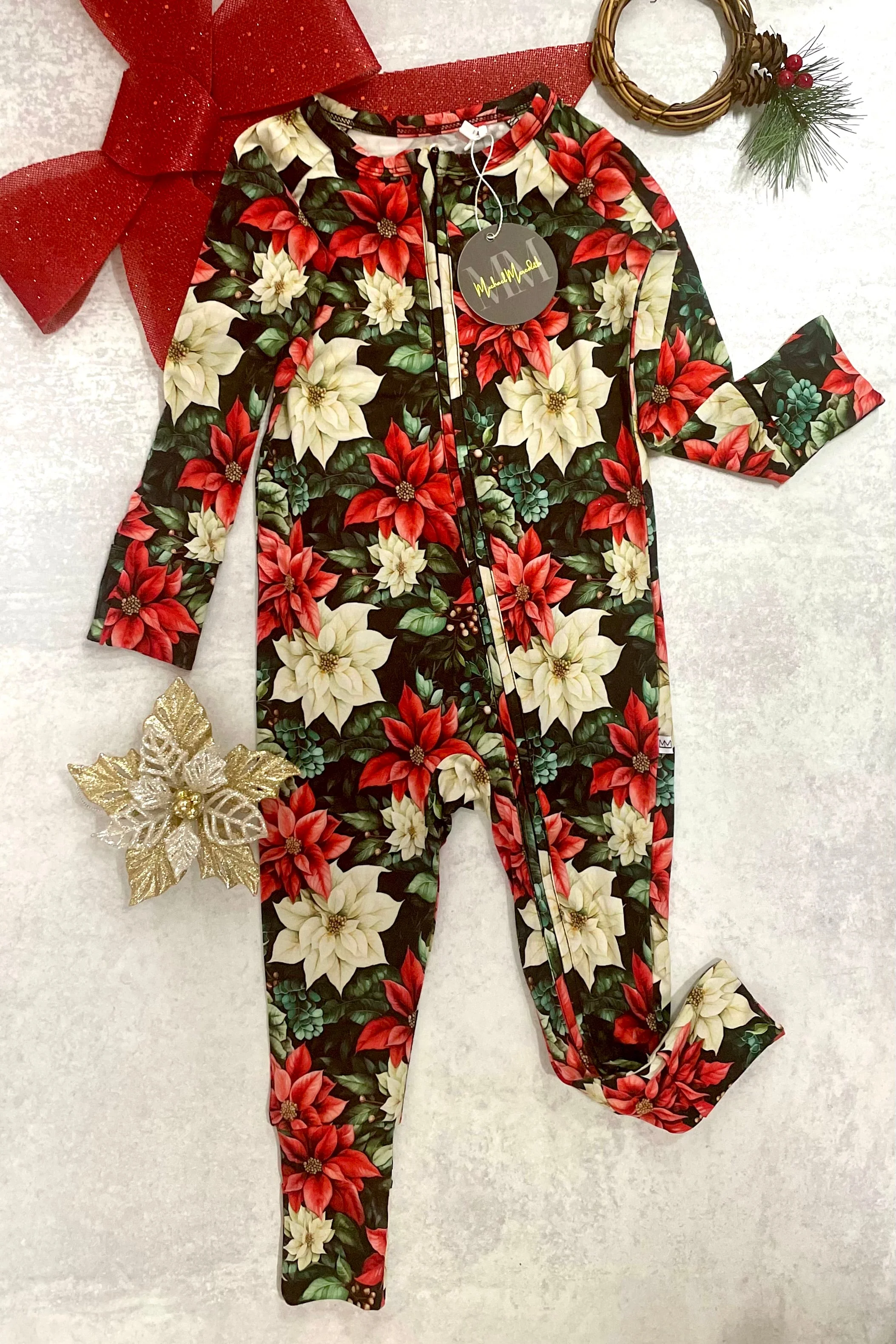 Pollyanna’s Poinsettia Convertible Zippy - Image 2
