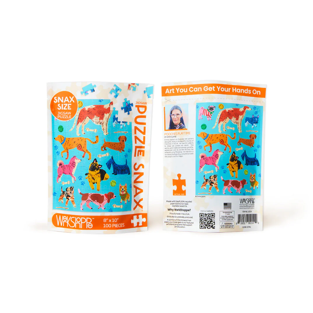 Pooches Playtime 100 Piece Jigsaw Puzzle - Image 3