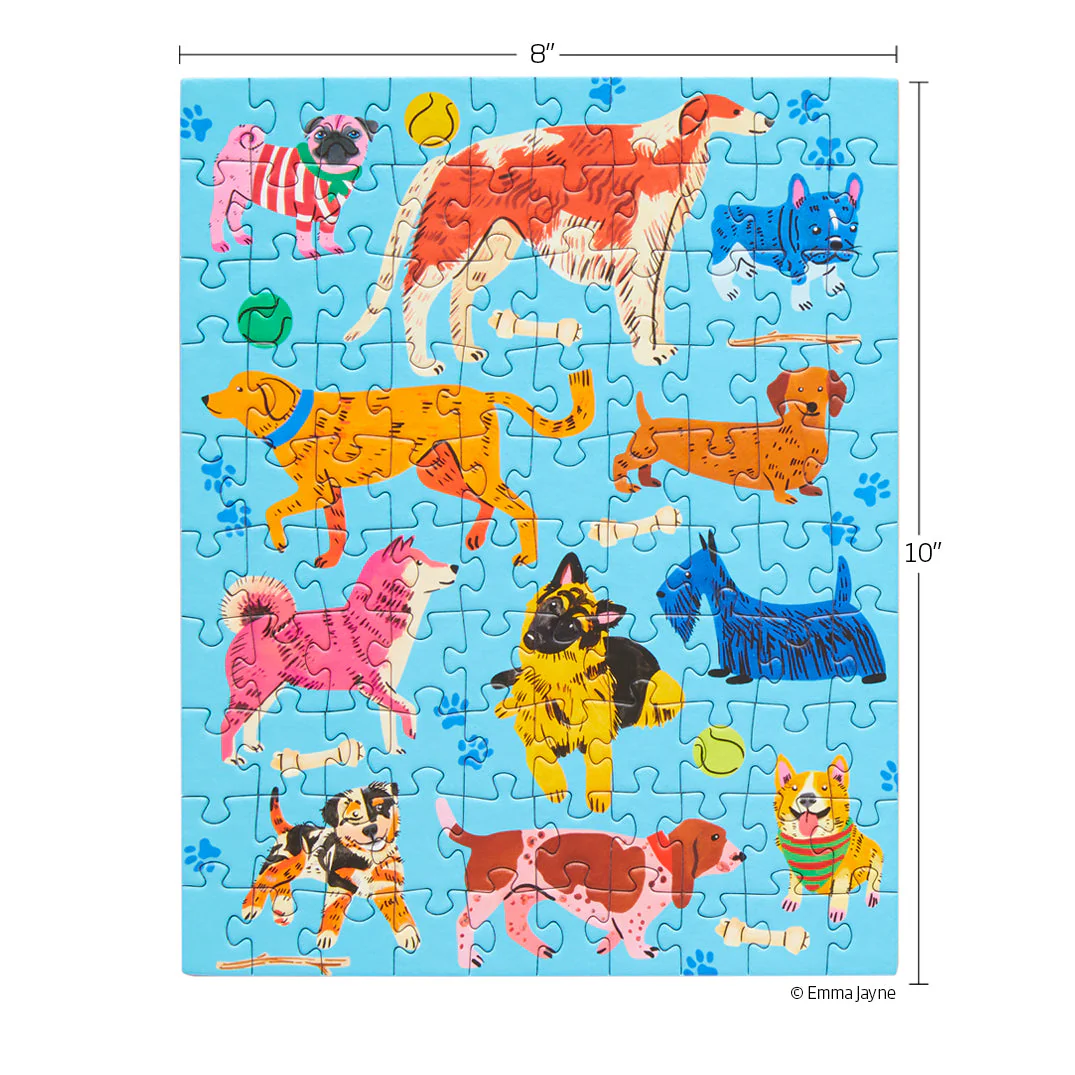 Pooches Playtime 100 Piece Jigsaw Puzzle - Image 4