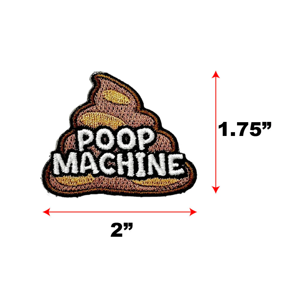 POOP MACHINE - Mini Morale Patch - Image 3