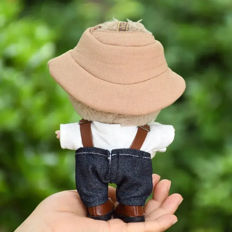 POP MART Labubu Spring Wilderness Overalls Set for 17cm Vinyl Plush Doll Pendant【Apparel Only】 - Image 4