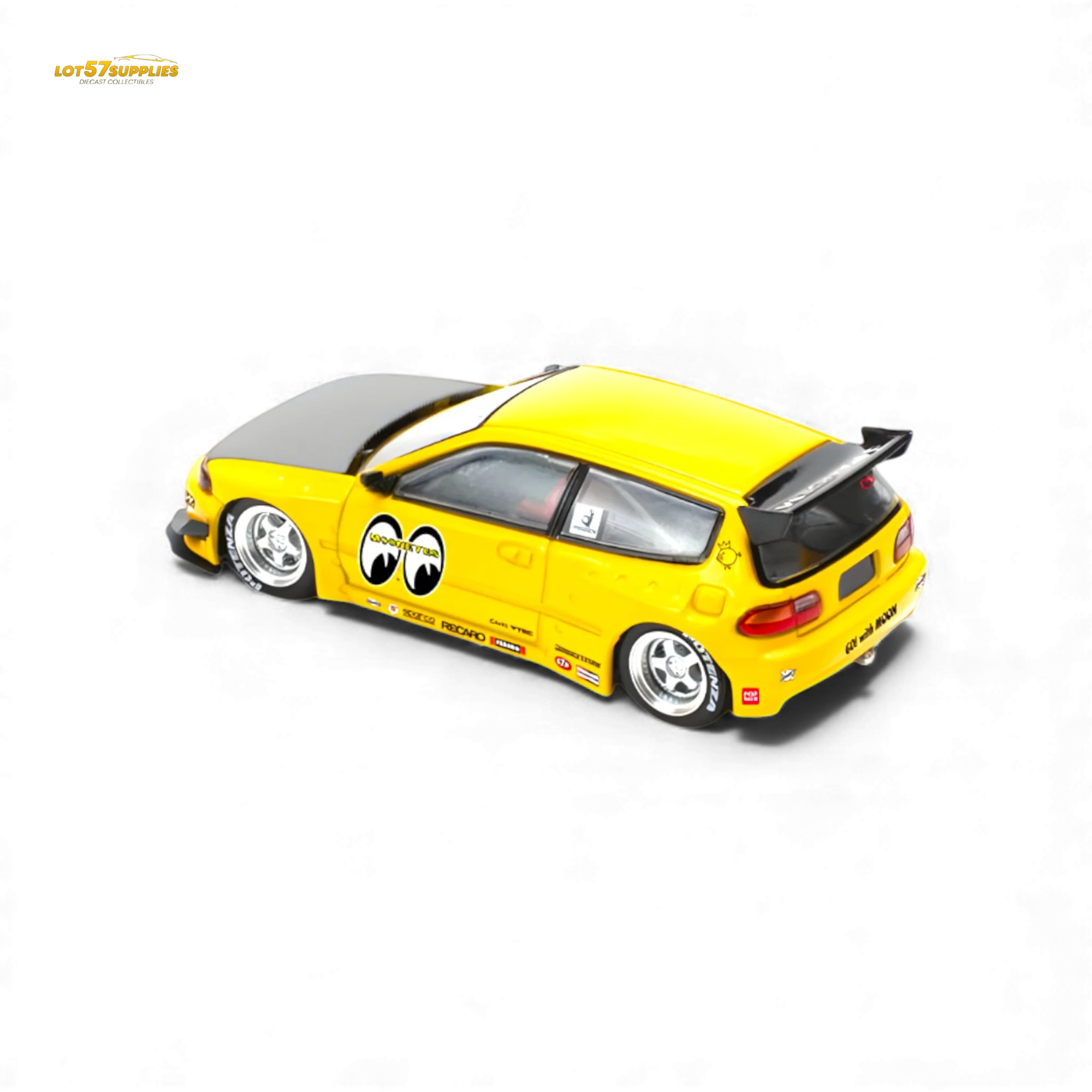 Pop Race Pandem Civic EG6 MOONEYES 1:64 - Image 3