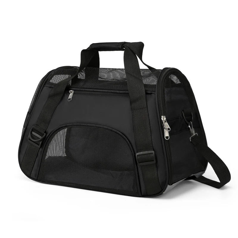 Portable Cat & Dog Carrier Bag – Foldable Breathable Travel Handbag - Image 10