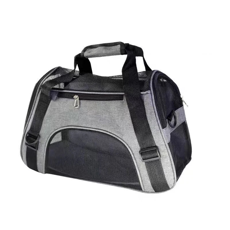 Portable Cat & Dog Carrier Bag – Foldable Breathable Travel Handbag - Image 12
