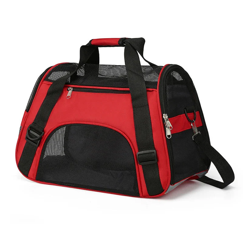 Portable Cat & Dog Carrier Bag – Foldable Breathable Travel Handbag - Image 14