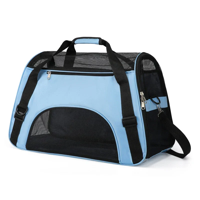 Portable Cat & Dog Carrier Bag – Foldable Breathable Travel Handbag - Image 9